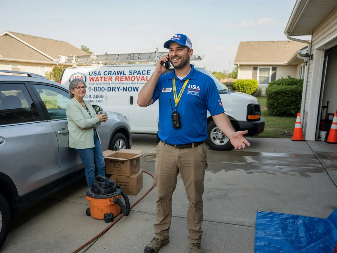 Crawl Space Water Removal North Robinson, OH FAQs